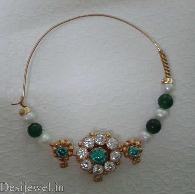 New and Latest Design of Rajasthani Desi gold naak-Nath 