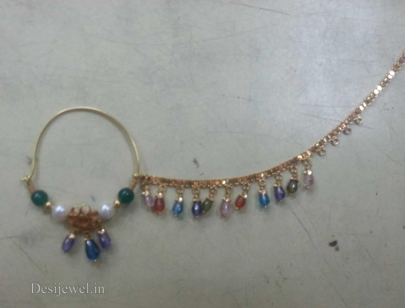 New and Latest Design of Rajasthani Desi gold naak-Nath 