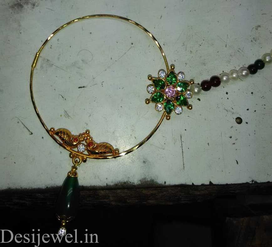 New and Latest Design of Rajasthani Desi gold naak-Nath 