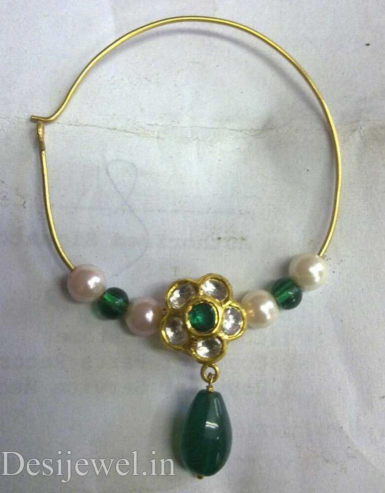 New and Latest Design of Rajasthani Desi gold naak-Nath 