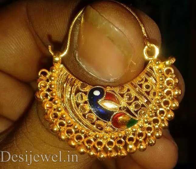 New and Latest Design of Rajasthani Desi gold naak-Nath 