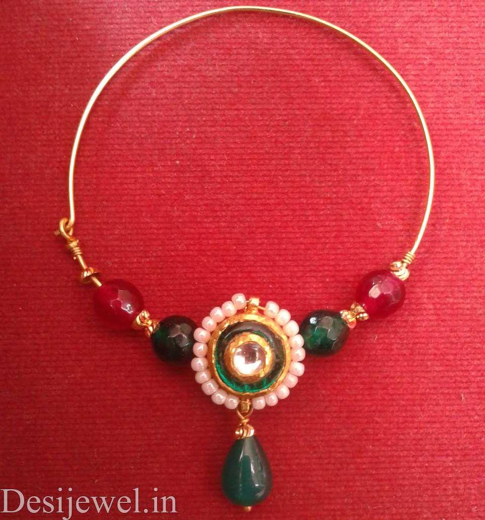 New and Latest Design of Rajasthani Desi gold naak-Nath 