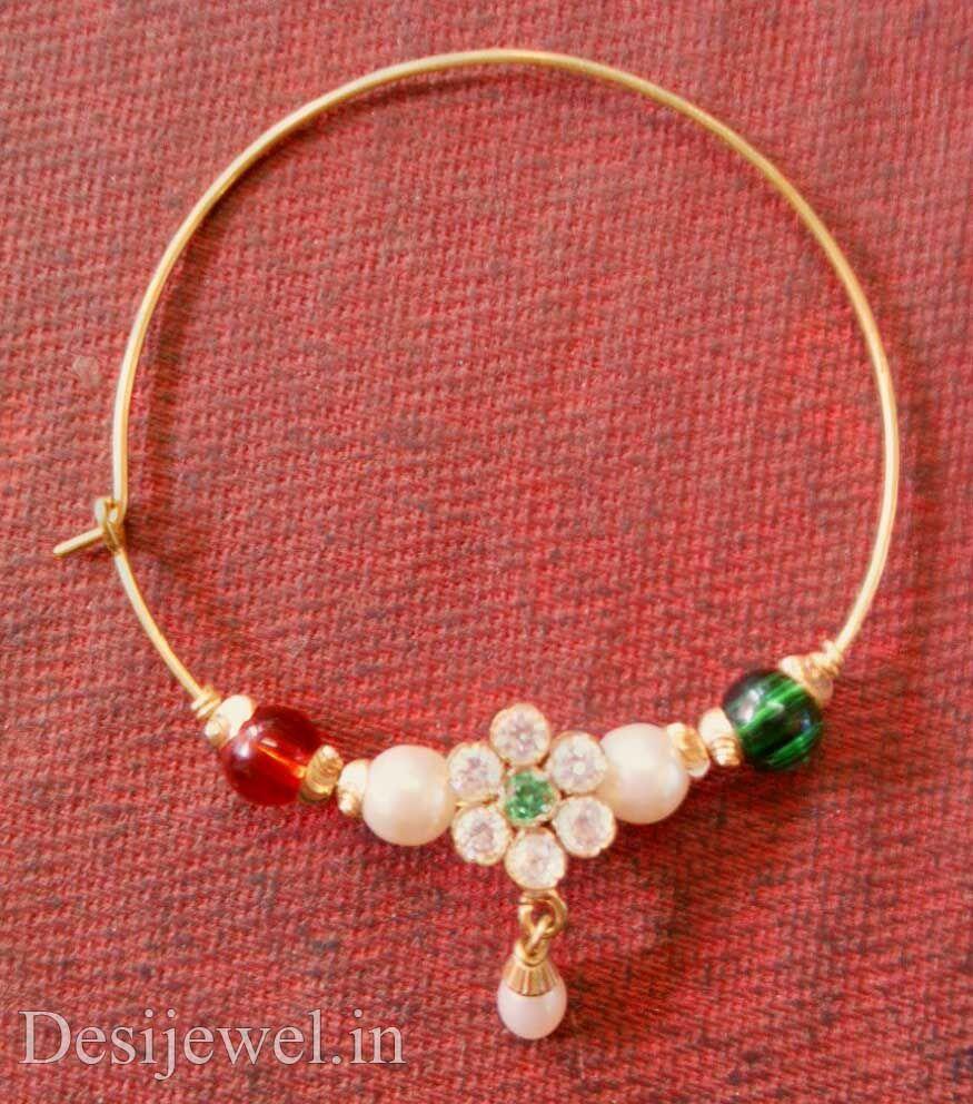 New and Latest Design of Rajasthani Desi gold naak-Nath 