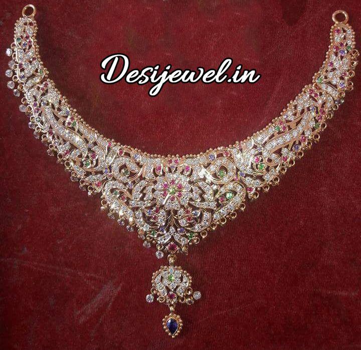 New and Latest Design of Rajasthani Desi gold Necklace 