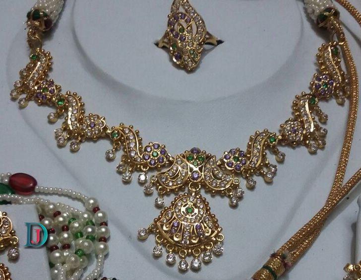 New and Latest Design of Rajasthani Desi gold Necklace 