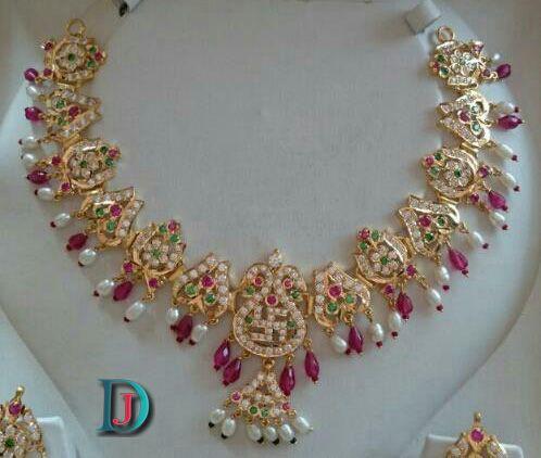 New and Latest Design of Rajasthani Desi gold Necklace 