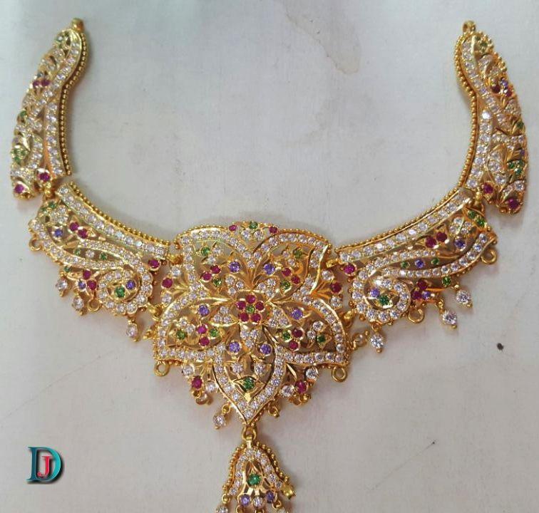 New and Latest Design of Rajasthani Desi gold Necklace 