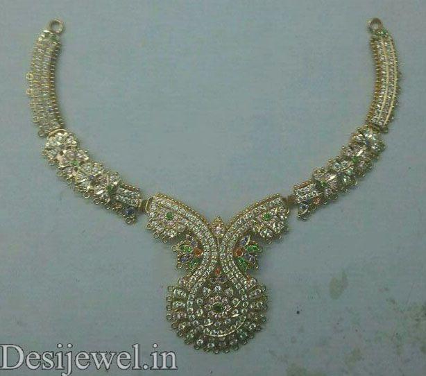 New and Latest Design of Rajasthani Desi gold Necklace 