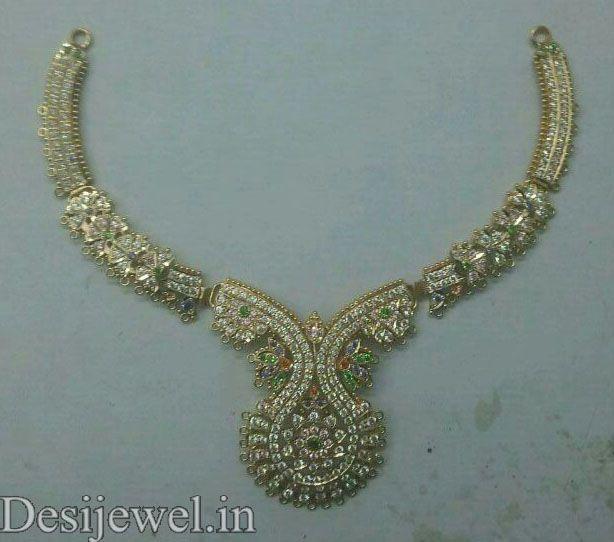 New and Latest Design of Rajasthani Desi gold Necklace 