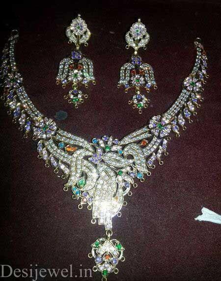 New and Latest Design of Rajasthani Desi gold Necklace 