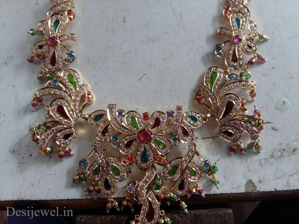 New and Latest Design of Rajasthani Desi gold Necklace 