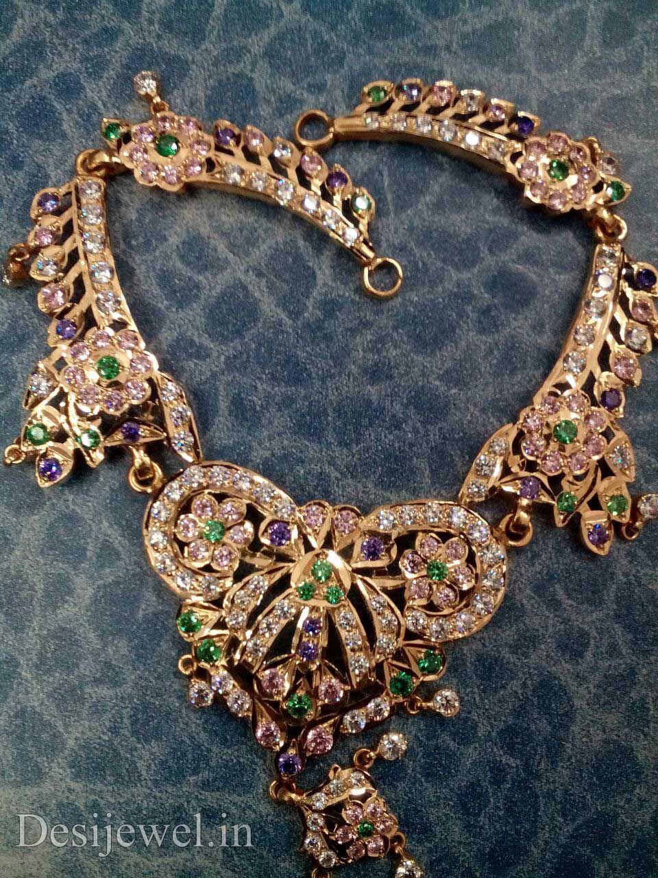 New and Latest Design of Rajasthani Desi gold Necklace 