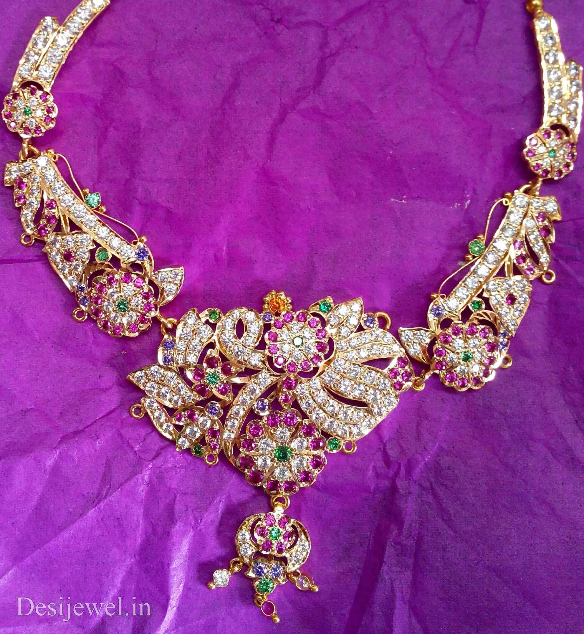 New and Latest Design of Rajasthani Desi gold Necklace 