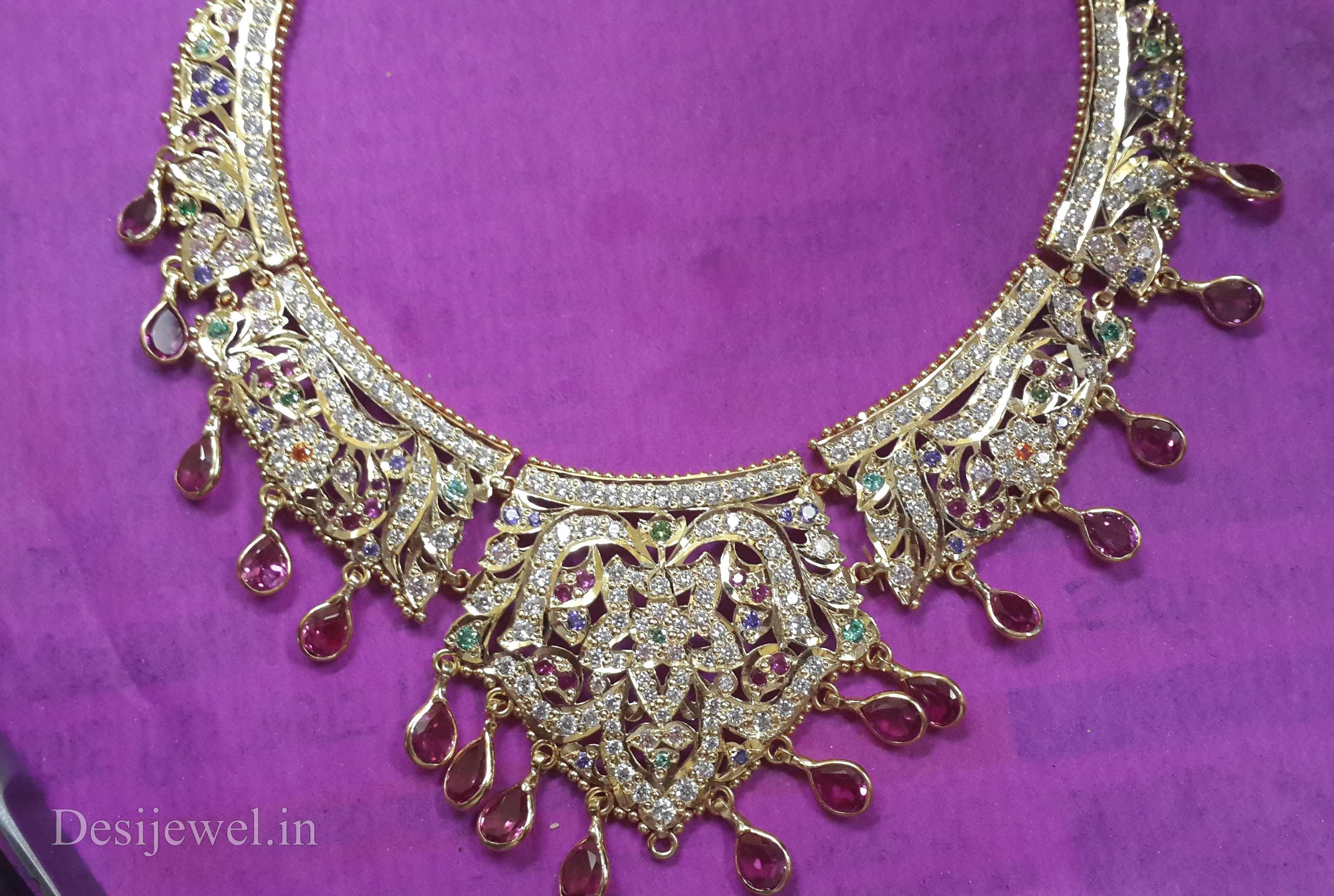 New and Latest Design of Rajasthani Desi gold Necklace 