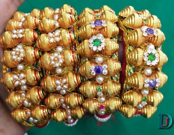 New and Latest Design of Rajasthani Desi gold Hath-Punach 