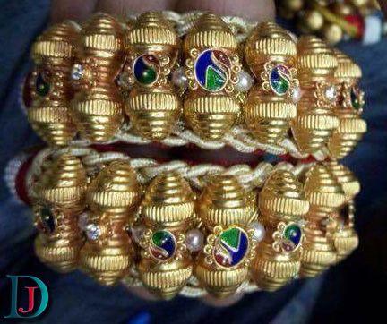 New and Latest Design of Rajasthani Desi gold Hath-Punach 