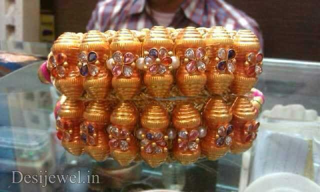 New and Latest Design of Rajasthani Desi gold Hath-Punach 