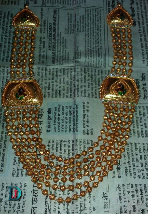 New and Latest Design of Rajasthani Gold Desi Jewellery Design in Jodhpur 