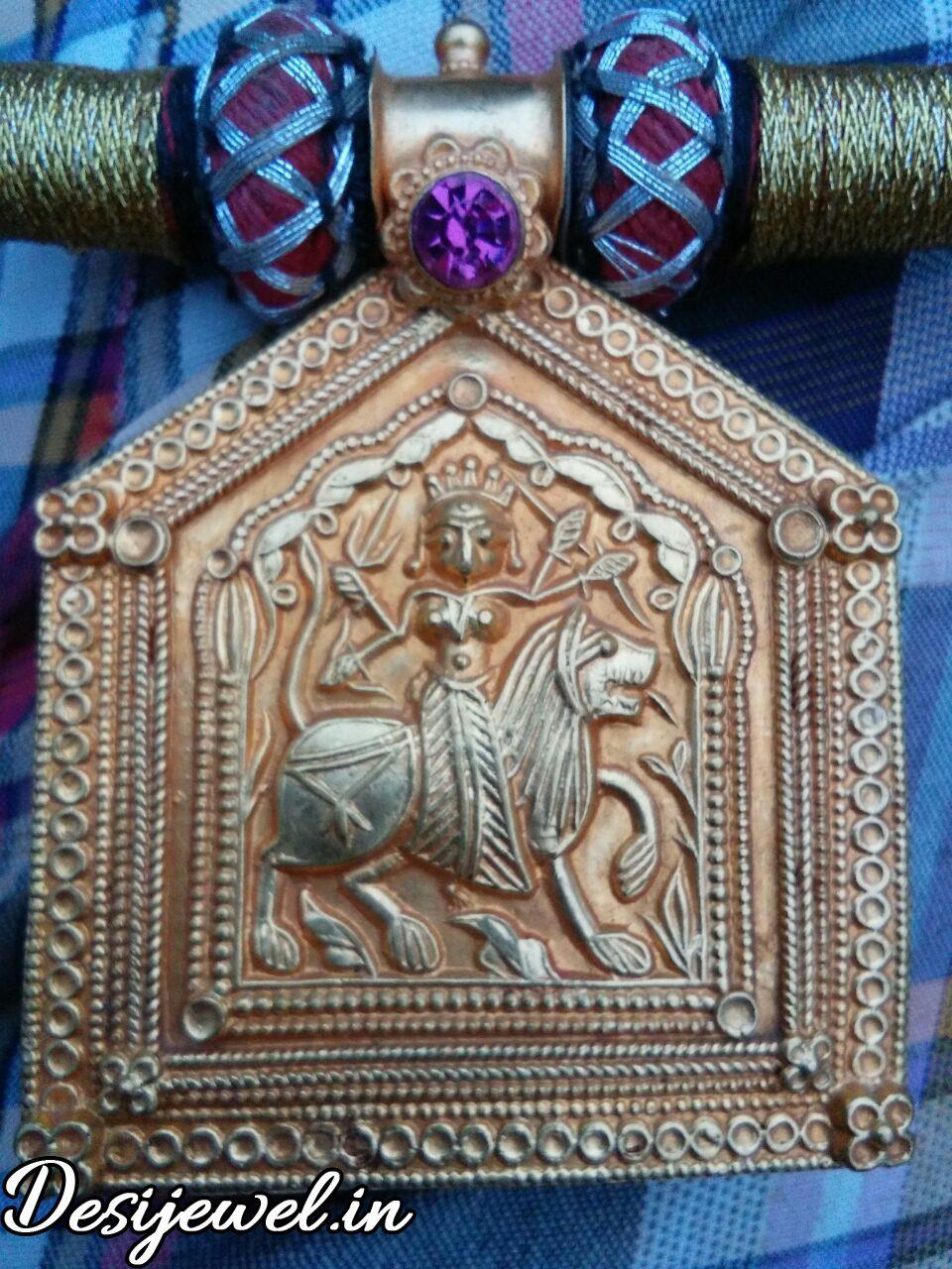 New and Latest Design of Rajasthani Desi gold Gala-Pendal 