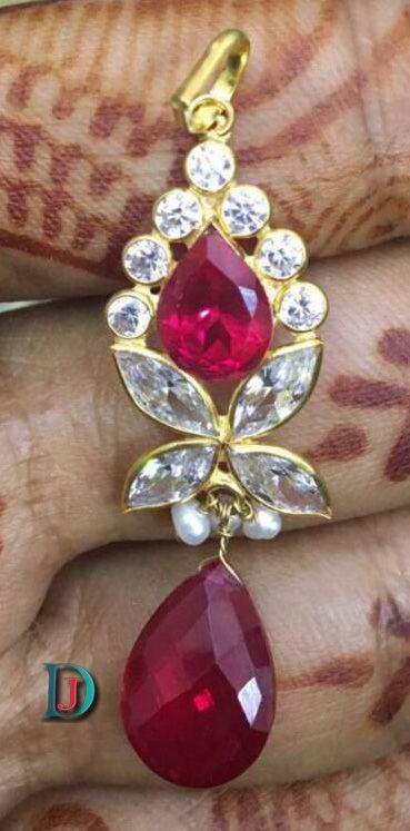 New and Latest Design of Rajasthani Desi gold Gala-Pendal 