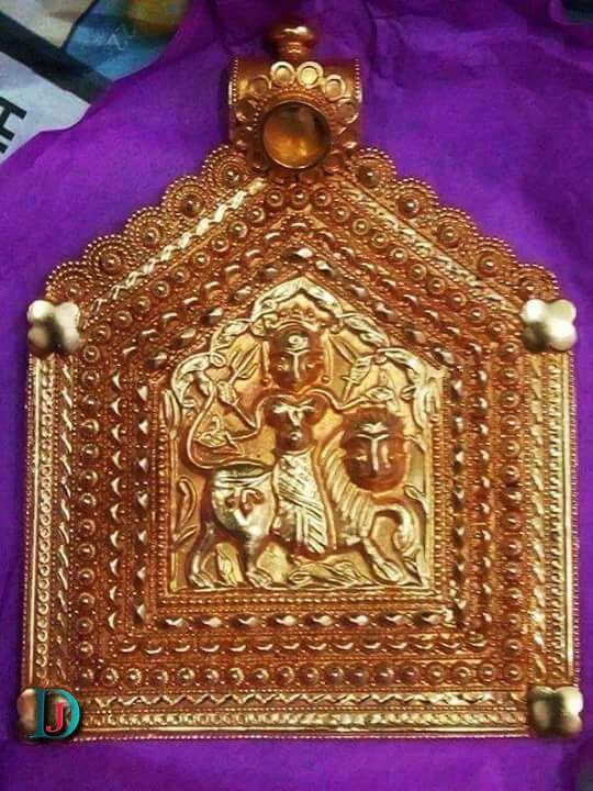 New and Latest Design of Rajasthani Desi gold Gala-Pendal 