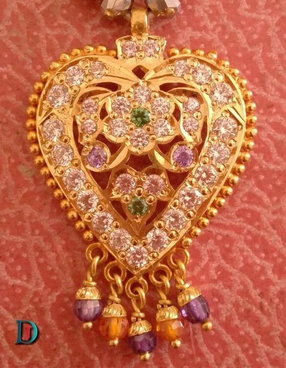 New and Latest Design of Rajasthani Desi gold Gala-Pendal 