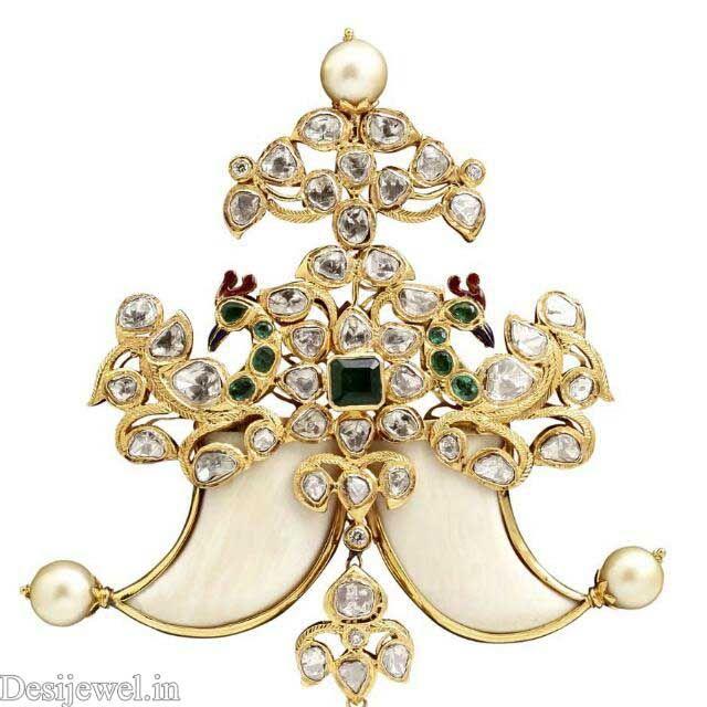 New and Latest Design of Rajasthani Desi gold Gala-Pendal 