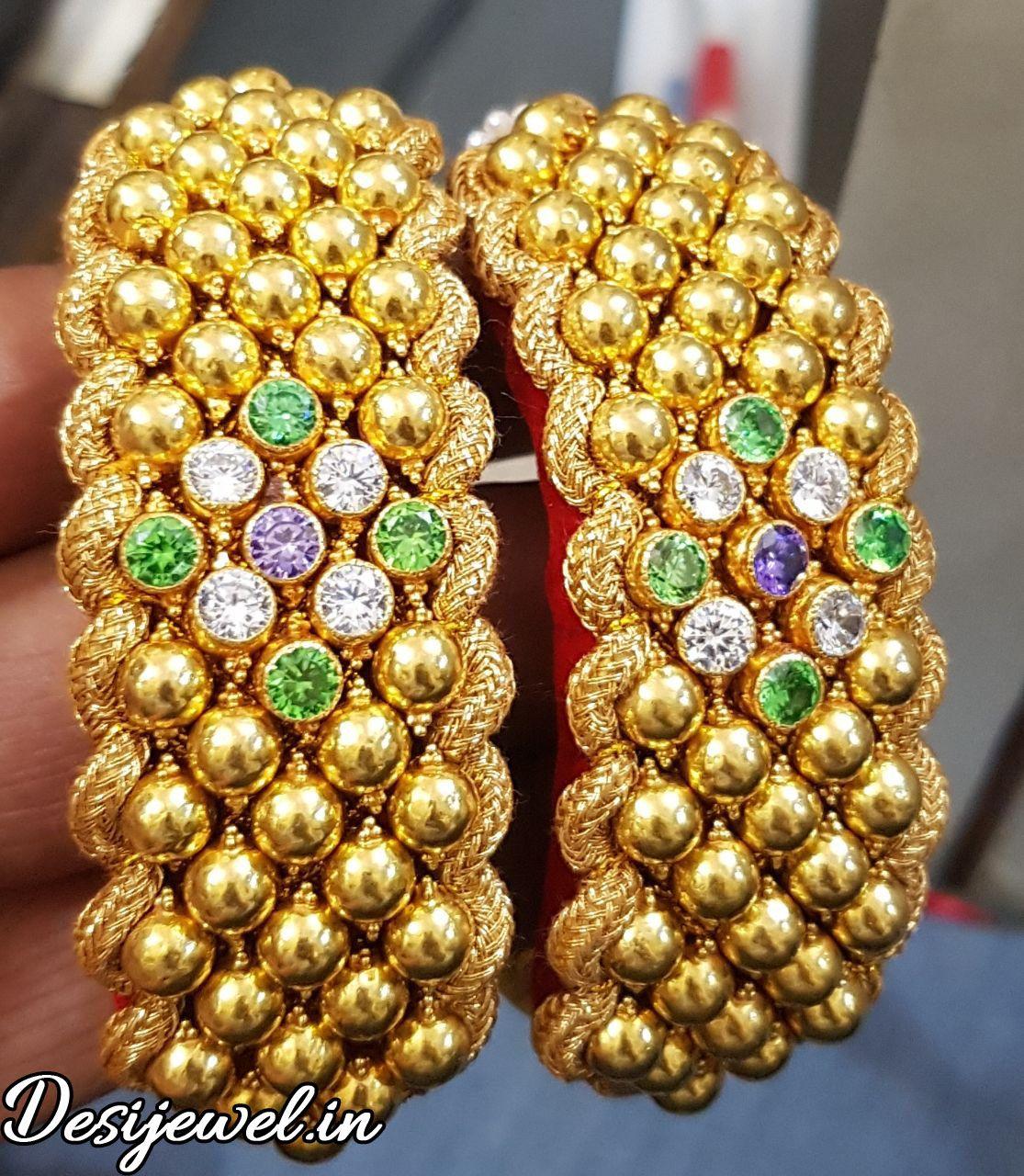 New and Latest Design of Rajasthani Desi gold Hath-Punach 