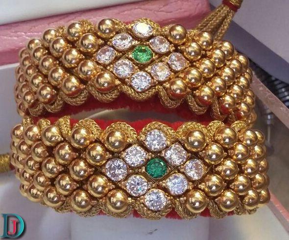 New and Latest Design of Rajasthani Desi gold Hath-Punach 