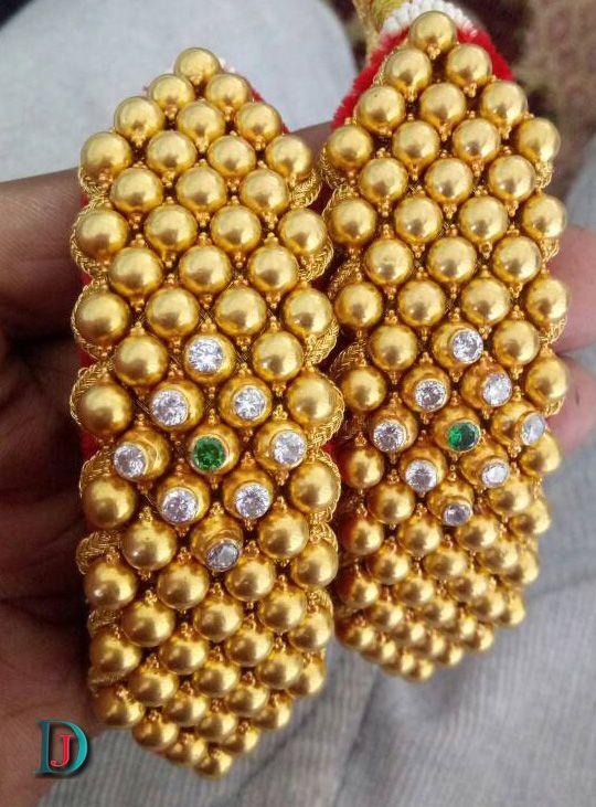 New and Latest Design of Rajasthani Desi gold Hath-Punach 