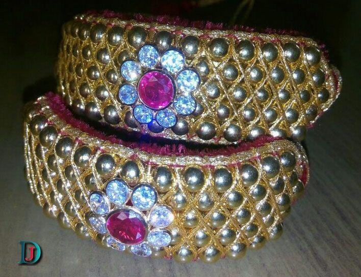 New and Latest Design of Rajasthani Desi gold Hath-Punach 