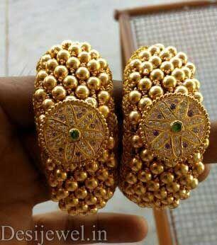 New and Latest Design of Rajasthani Desi gold Hath-Punach 