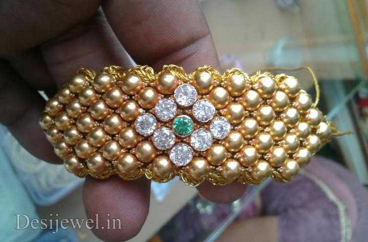 New and Latest Design of Rajasthani Desi gold Hath-Punach 