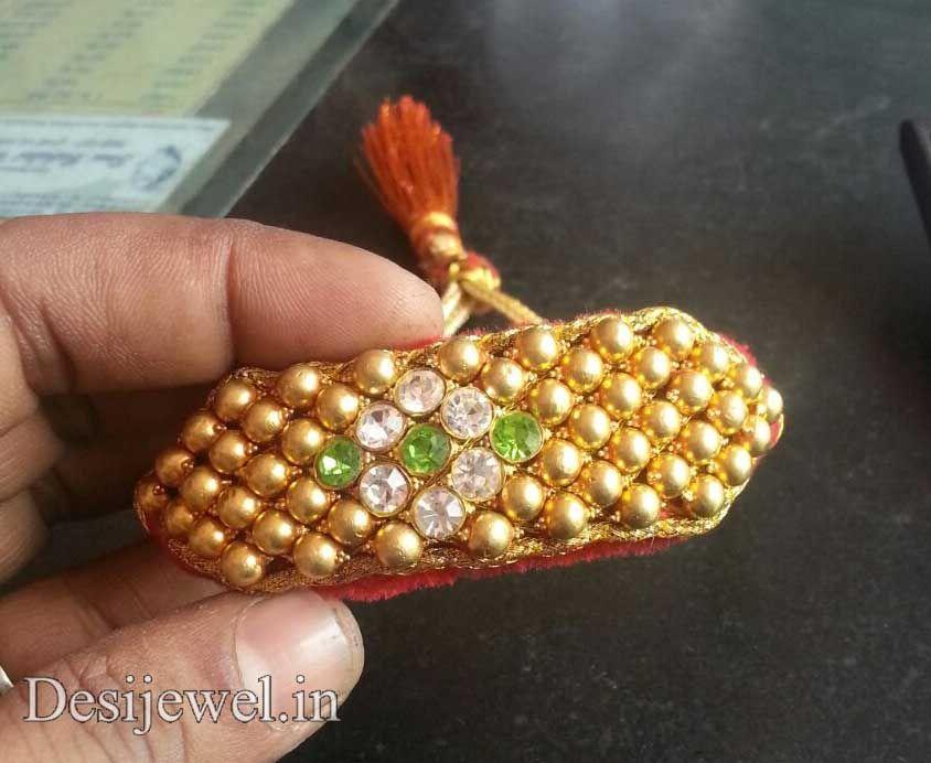 New and Latest Design of Rajasthani Desi gold Hath-Punach 