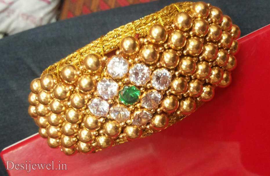 New and Latest Design of Rajasthani Desi gold Hath-Punach 