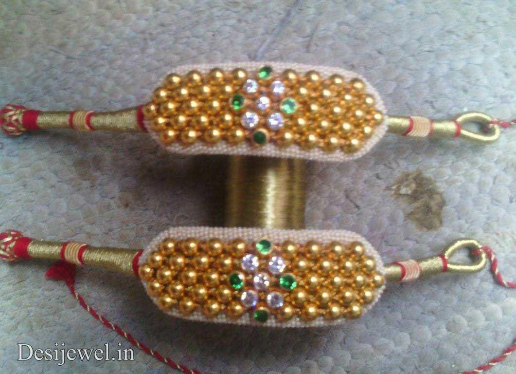 New and Latest Design of Rajasthani Desi gold Hath-Punach 