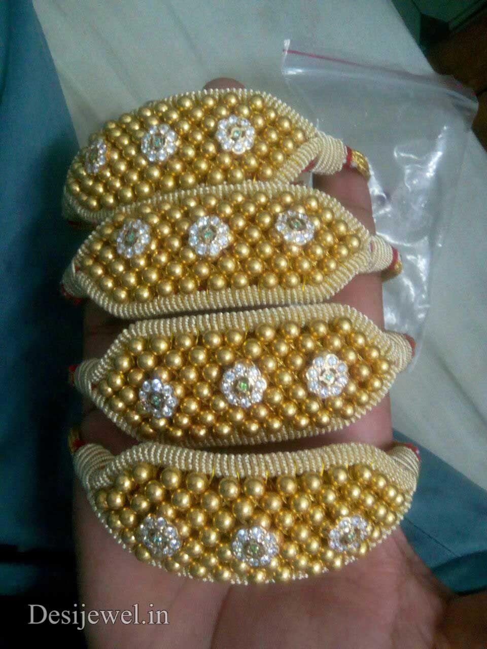 New and Latest Design of Rajasthani Desi gold Hath-Punach 