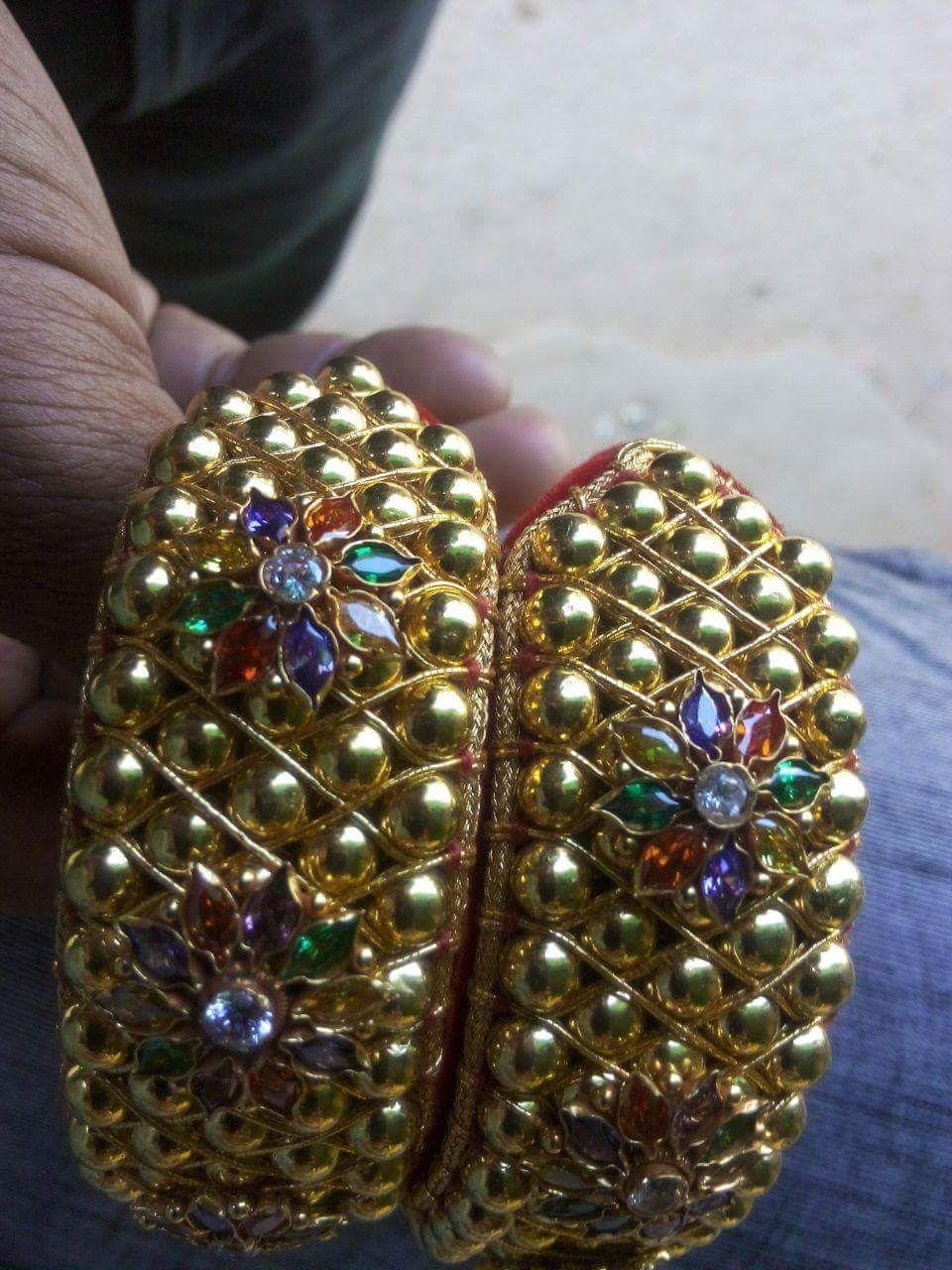 New and Latest Design of Rajasthani Desi gold Hath-Punach 