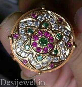 New and Latest Design of Rajasthani Desi gold Rakhdi  with weight 5 gm