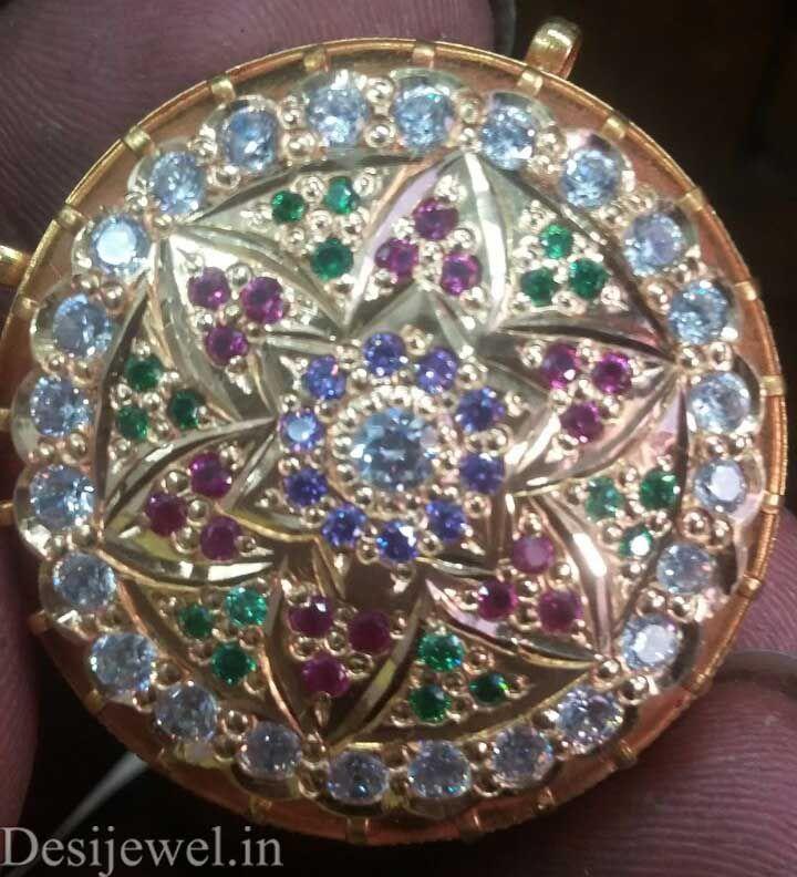 New and Latest Design of Rajasthani Desi gold Rakhdi  with weight 6 gm