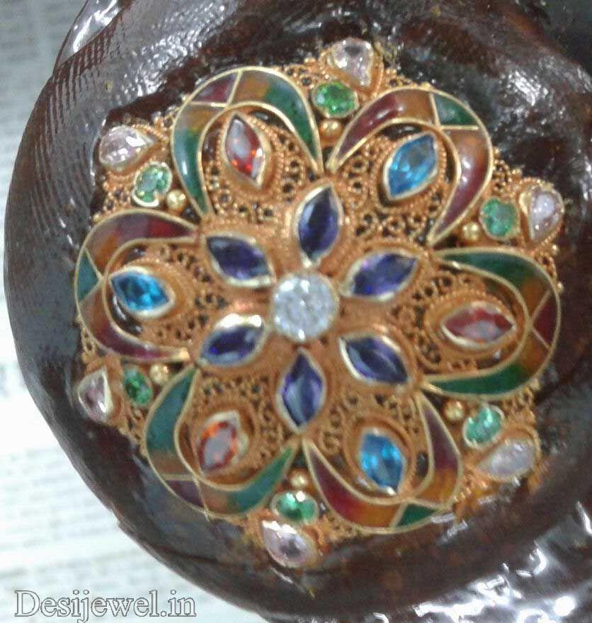 New and Latest Design of Rajasthani Desi gold Rakhdi 