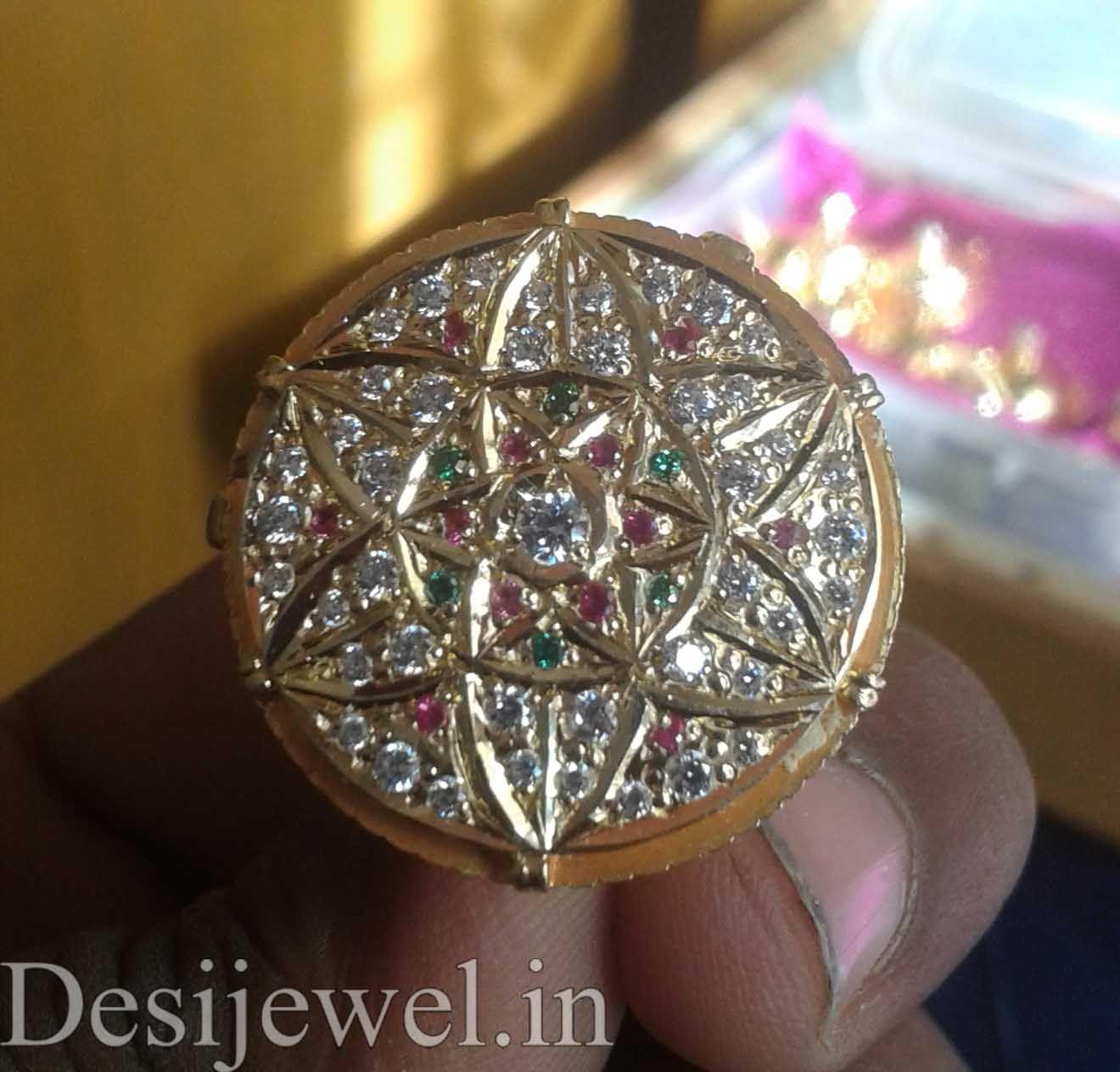 New and Latest Design of Rajasthani Desi gold Rakhdi  with weight 5 gm