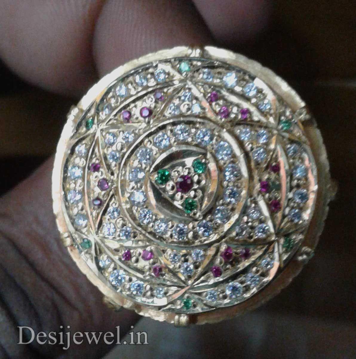 New and Latest Design of Rajasthani Desi gold Rakhdi  with weight 56 gm