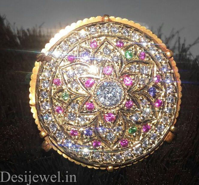 New and Latest Design of Rajasthani Desi gold Rakhdi 