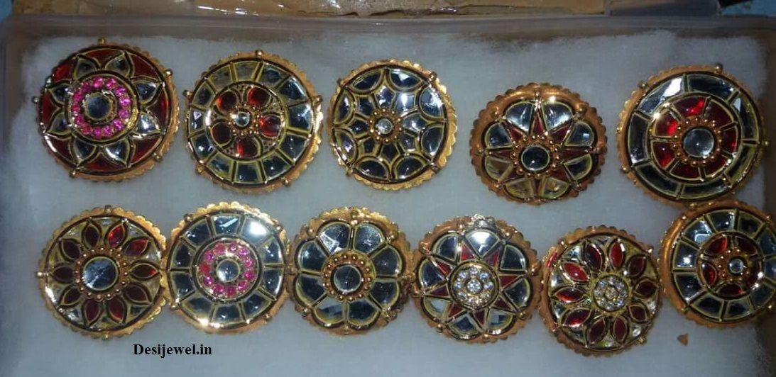 New and Latest Design of Rajasthani Desi gold Rakhdi 