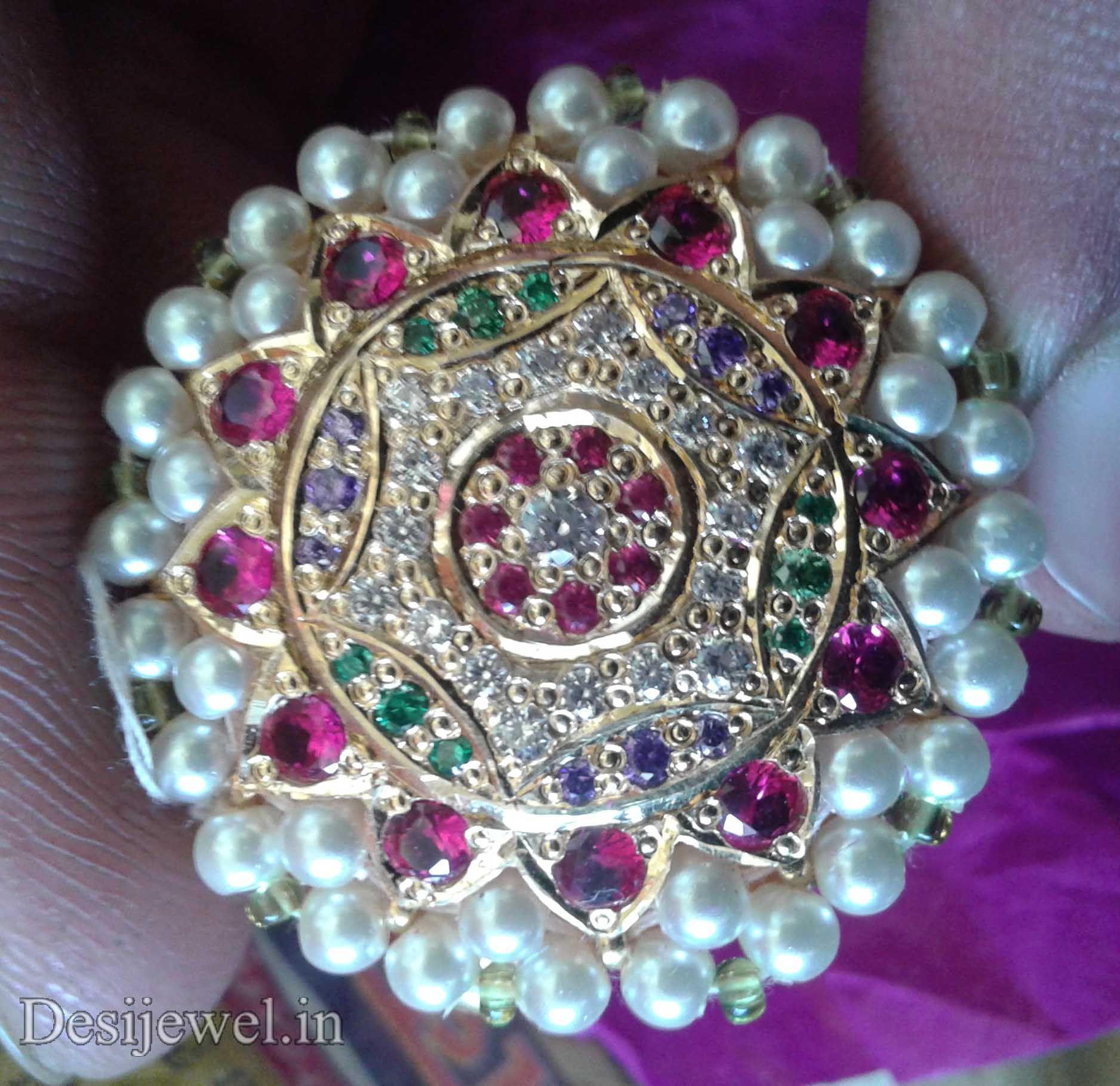 New and Latest Design of Rajasthani Desi gold Rakhdi 