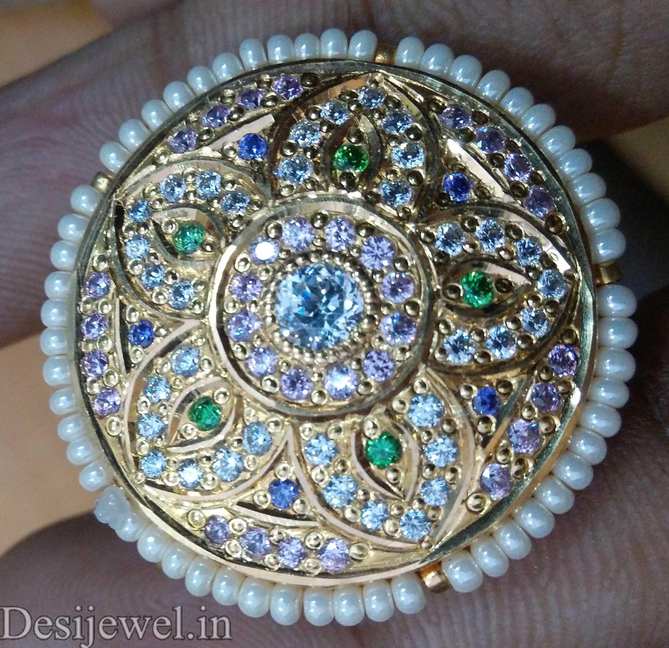 New and Latest Design of Rajasthani Desi gold Rakhdi 