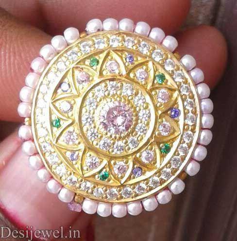 New and Latest Design of Rajasthani Desi gold Rakhdi 