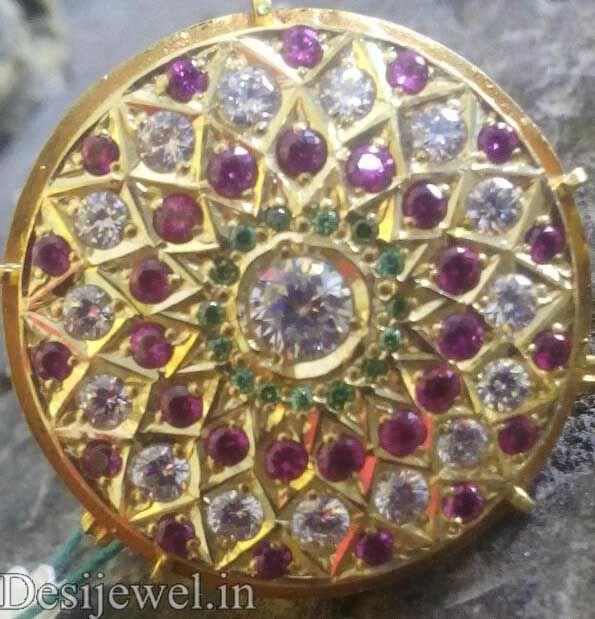 New and Latest Design of Rajasthani Desi gold Rakhdi 