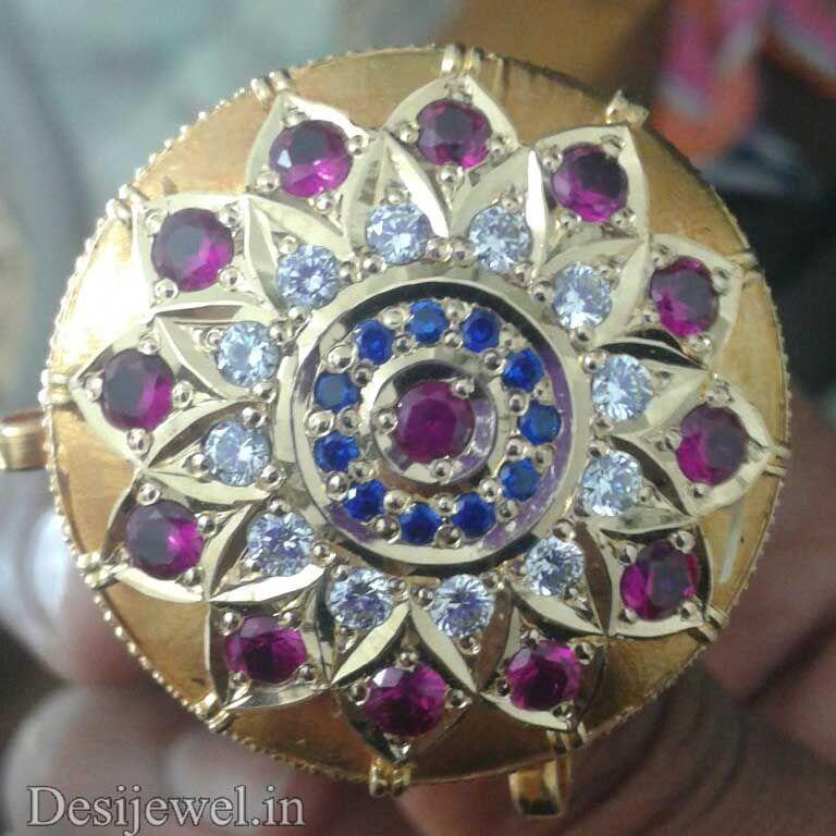 New and Latest Design of Rajasthani Desi gold Rakhdi 